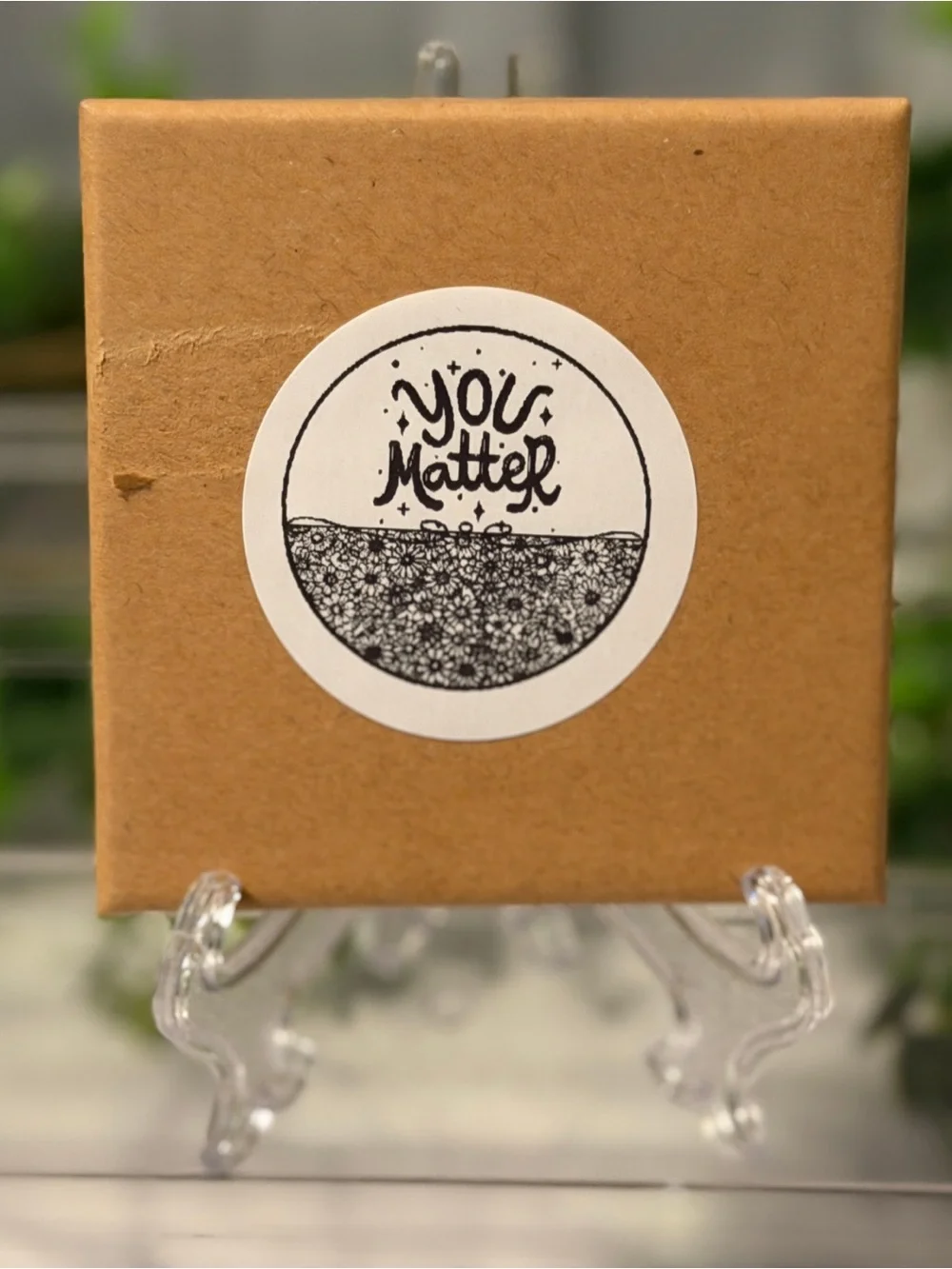 You Matter Floral Encouragement Stickers 2 Inch Round Labels 200 Pack